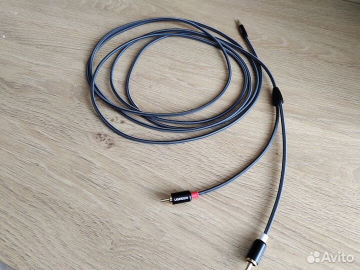 Кабель 3,5 jack на 2 rca