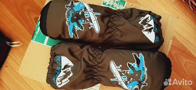 Варежки краги зимние