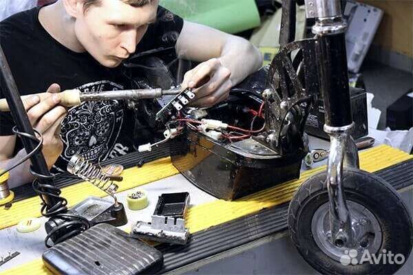 Ремонт Электросамокатов, Замена Камер