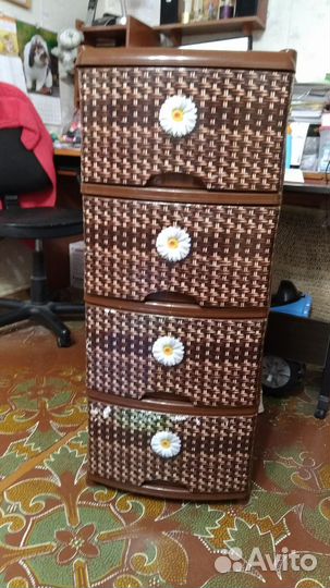 Комод пластиковый