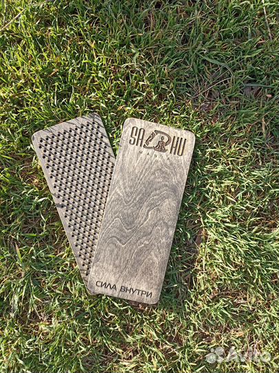 Доска Садху ручной работы с бамбуковыми гвоздями