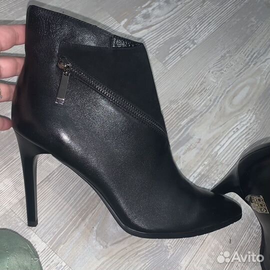 Ботильоны кожаные Италия