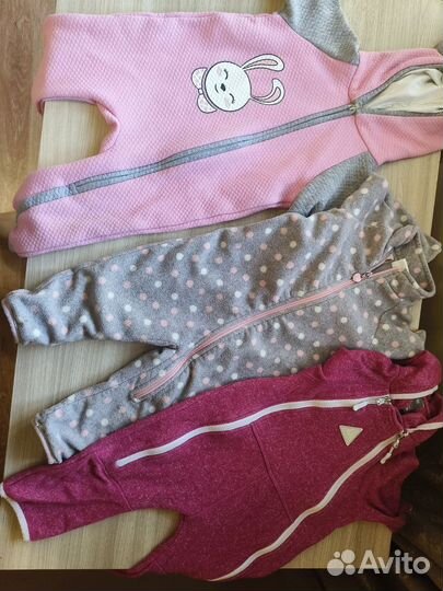 Пакет вещей на девочку 80р