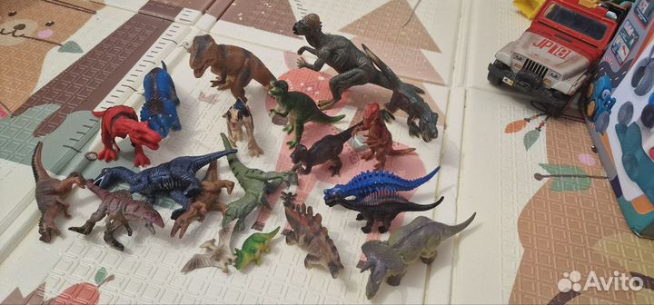 Динозавры игрушки продажа лотами