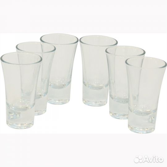 Boston shots Набор стопок 6шт 50мл (Бор) Pasabahce