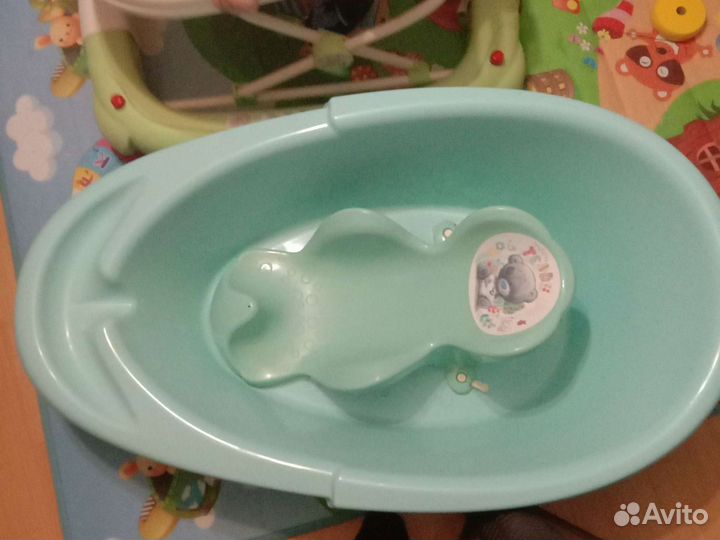 Ванночка для купания и горка