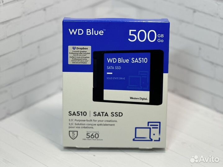 SSD WD Blue 500GB