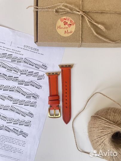 Кожаные ремешки и чехлы ручной работы на заказ