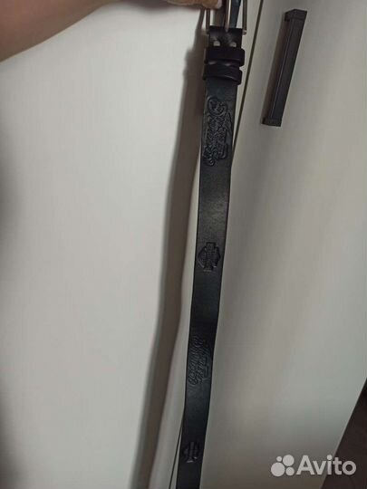 Ремень мужской кожаный ручной работы