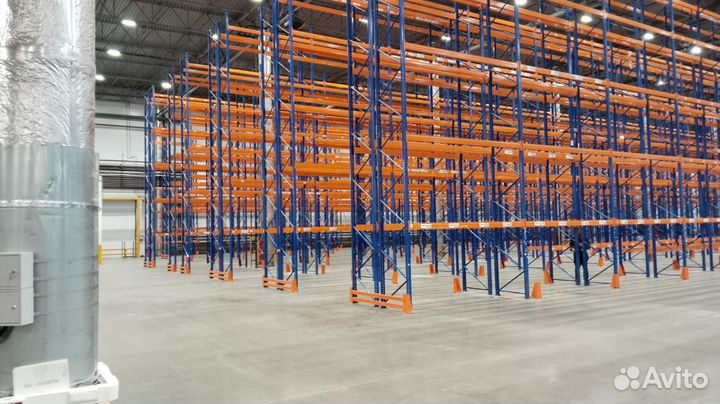 Стеллаж металлический для склада бу