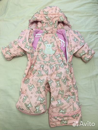 Комбинезон трансформер для девочки/двойняшки