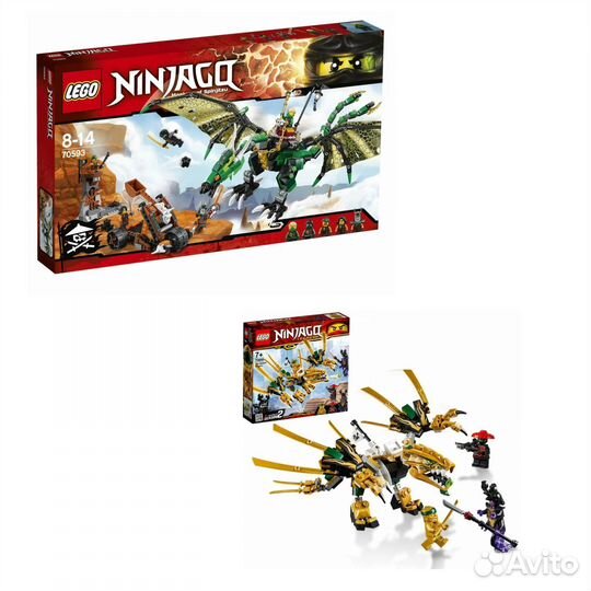 Lego Technic,Ninjago,Nexo Knights от