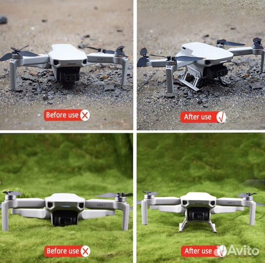 Складное шасси для Mavic Mini / Mini 2 / Mini SE