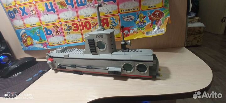 Lego подводная лодка