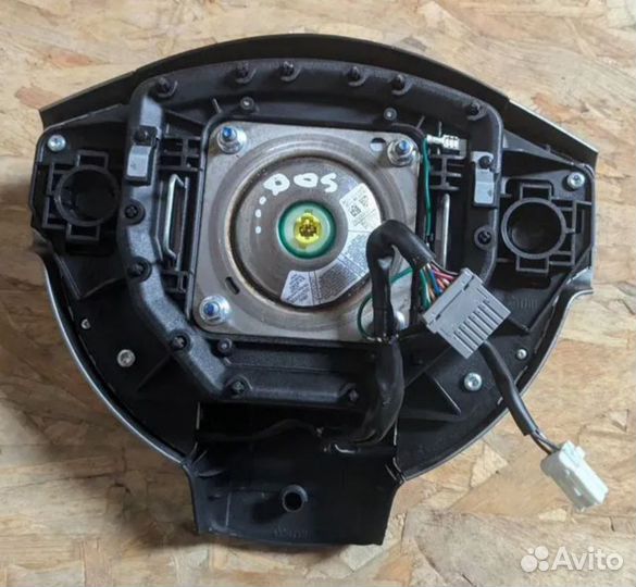 Подушка безопасности руля ниссан кашкай1