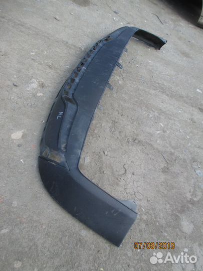 Юбка бампера задняя Mercedes W166 M-Klasse