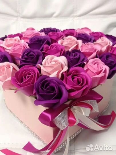 Мыльные Роза букет с доставкой