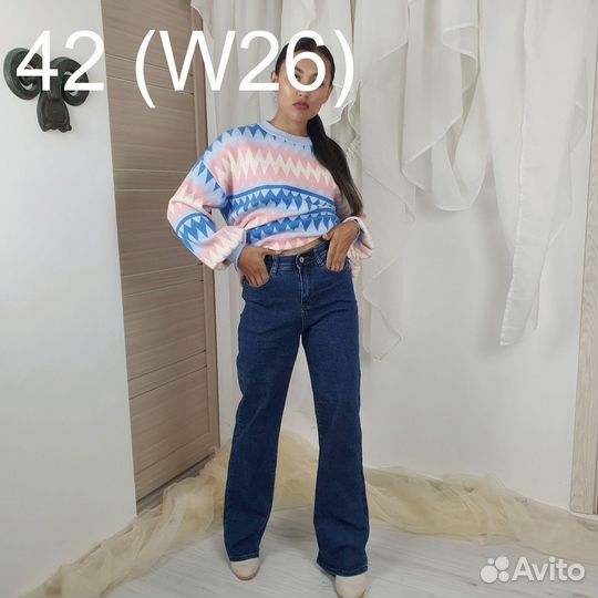 Джинсы палаццо blue PP
