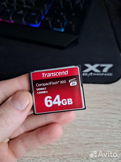Compact flash 64gb новая с чеком
