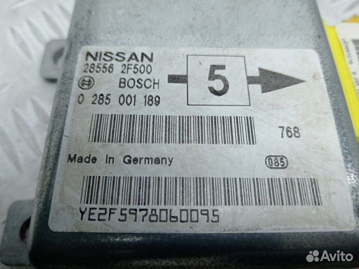 Блок управления Air Bag для Nissan Primera P11