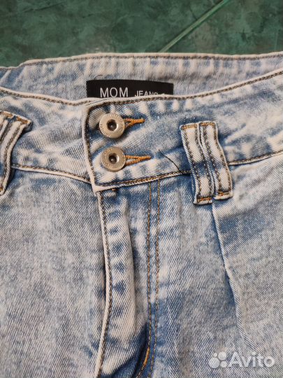 Джинсы женские mom