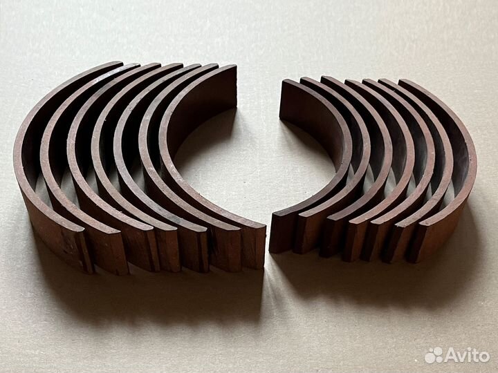 Накладки СССР на тормозные колодки Москвич