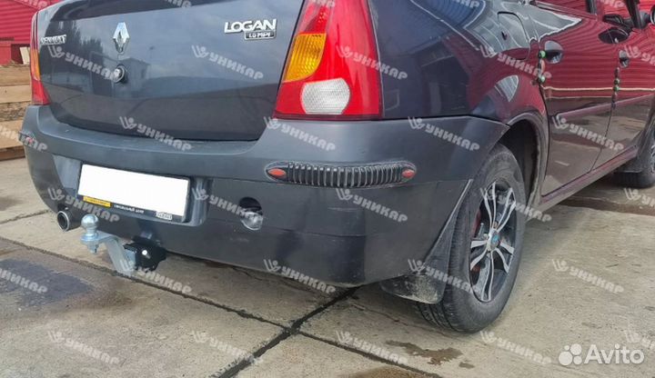 Фаркоп renault logan, sandero