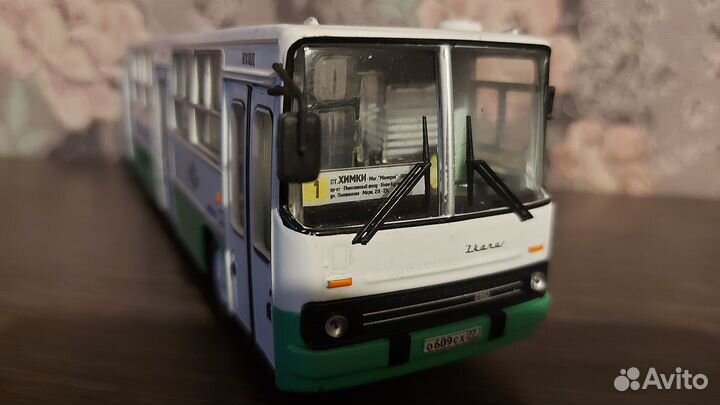 Mодель автобусa Ikarus-260.06 в масштабе 1.43