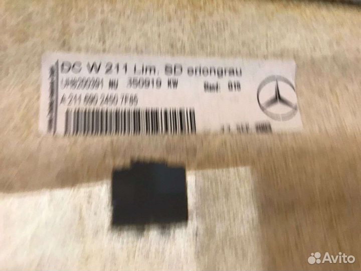 Обшивка потолка Mercedes Benz W211 седан