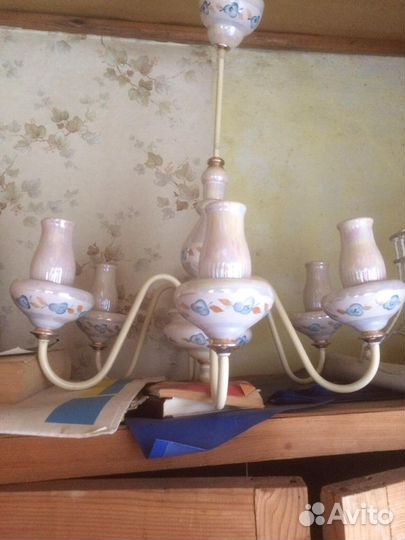 Люстра новая