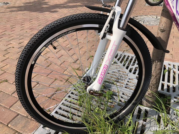 Велосипед Stinger omega женский белый горный