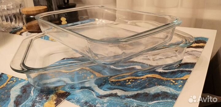 Блюдо для запекания прямоугольные 2шт