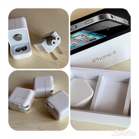 Коробка от iPhone 4 Apple Power Adapter адаптер