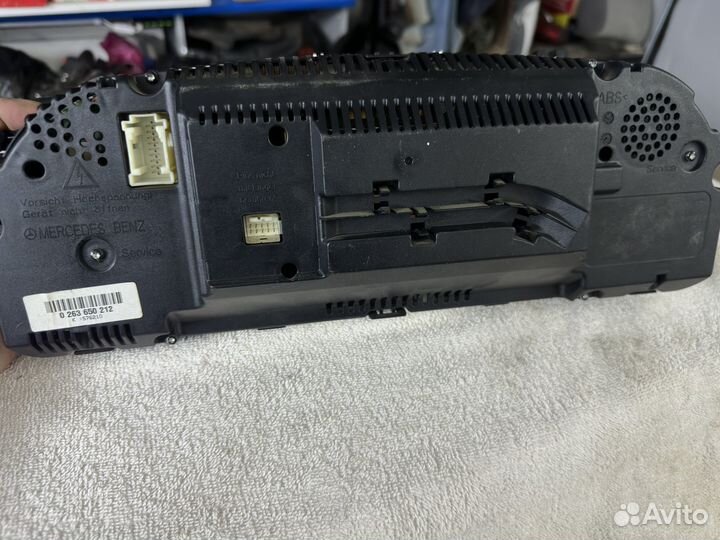 W221 4.7 шиток приборов