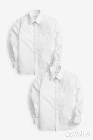 Рубашки для школы (4шт. next) и 2брюк рост 140+6