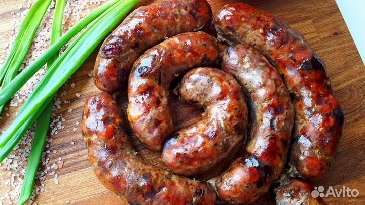 Колбаски домашние, домашняя еда с доставкой