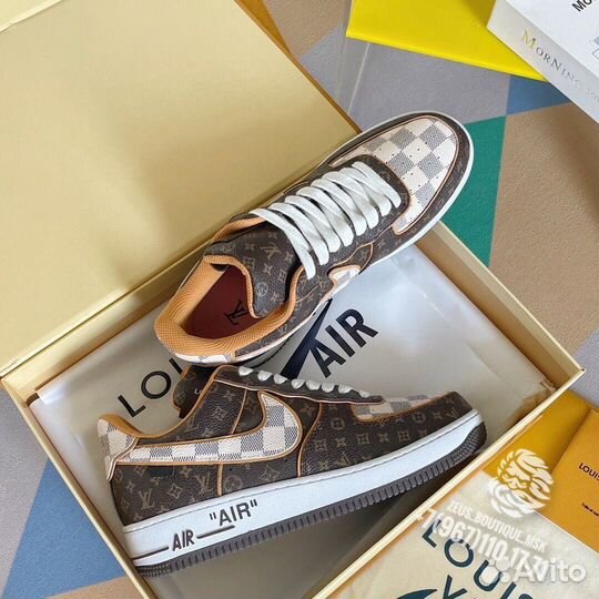 Кроссовки Louis Vuitton x Nike Air Force 1