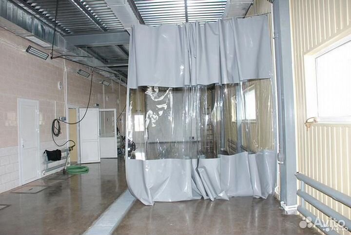 Перегородки пвх/шторы для автомоек