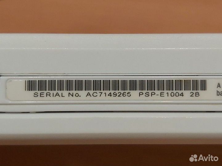 Sony PSP E1000 белая
