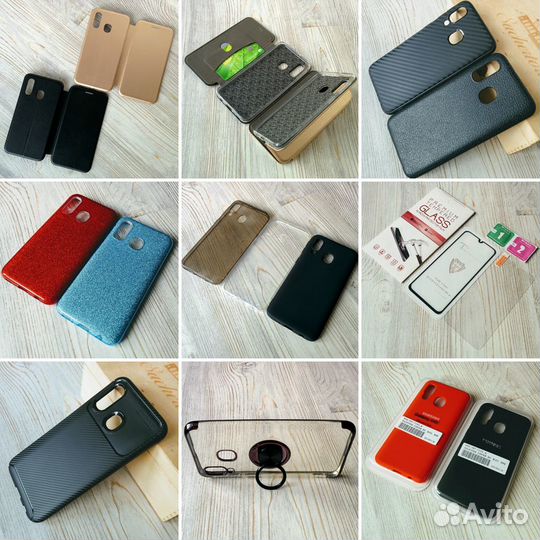 На samsung A40 стекло чехол поклейка