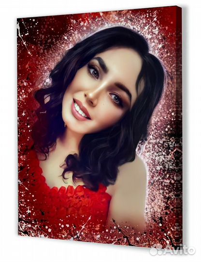 Печать картин, портретов по фото