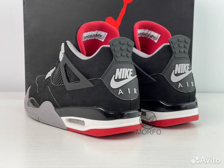 Кроссовки nike Air Jordan 4 Retro OG Bred