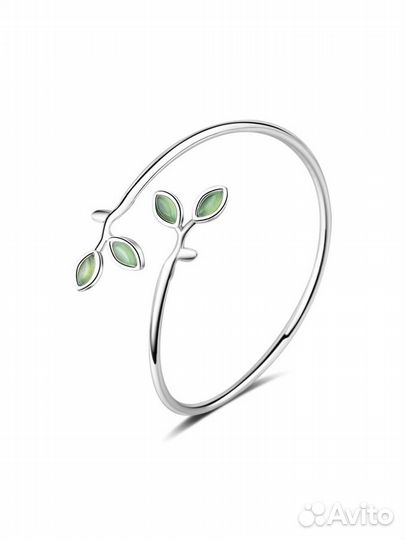 Новый браслет.Листики