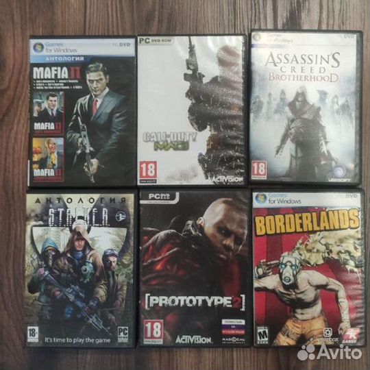 DVD Диски с играми для пк