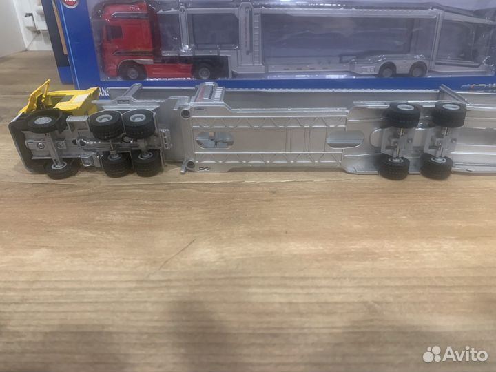 1/50 автовоз с полуприцепом