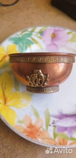 Чаша медная