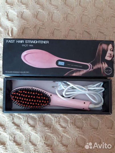 Выпрямитель-расческа для волос новая