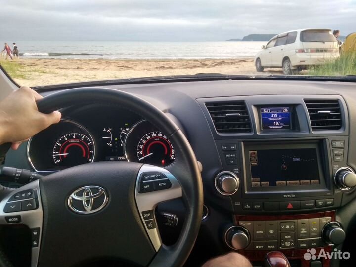 Кнопки на руль Toyota Highlander и другие