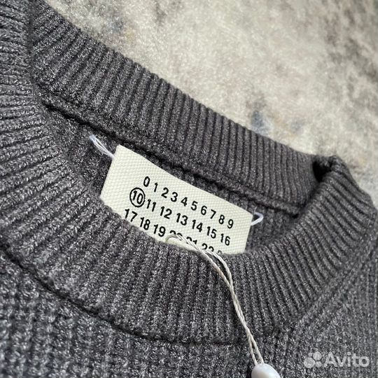 Свитер Maison Margiela MM6 серый S (последняя штук