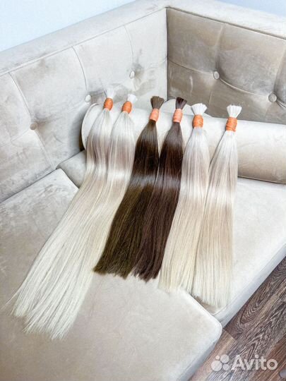 Волосы для наращивания 40 см 50 см 60 см 70 см 80
